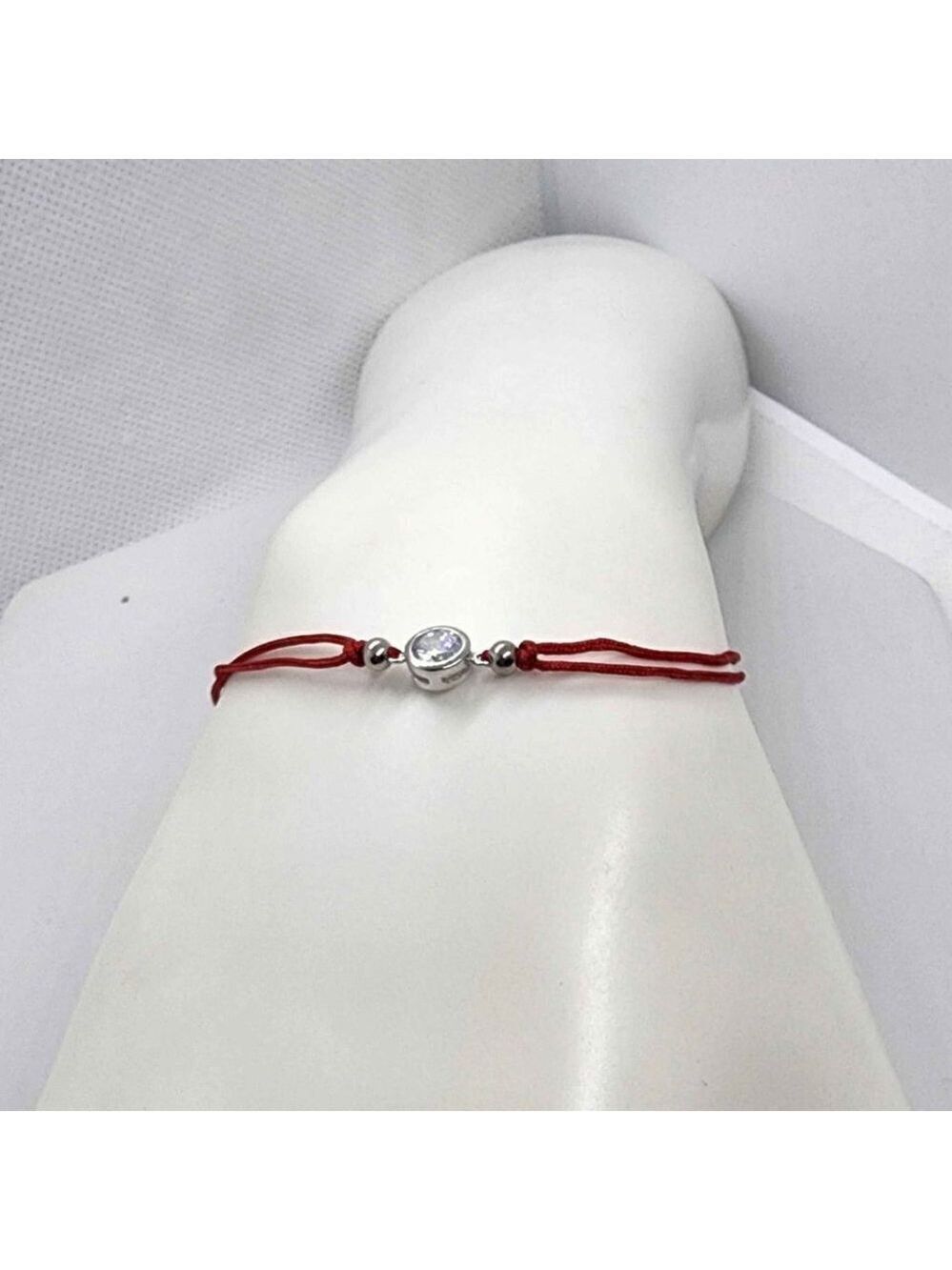 NEW Sterling Silver 925 Round Design With Adjustable Bracelet